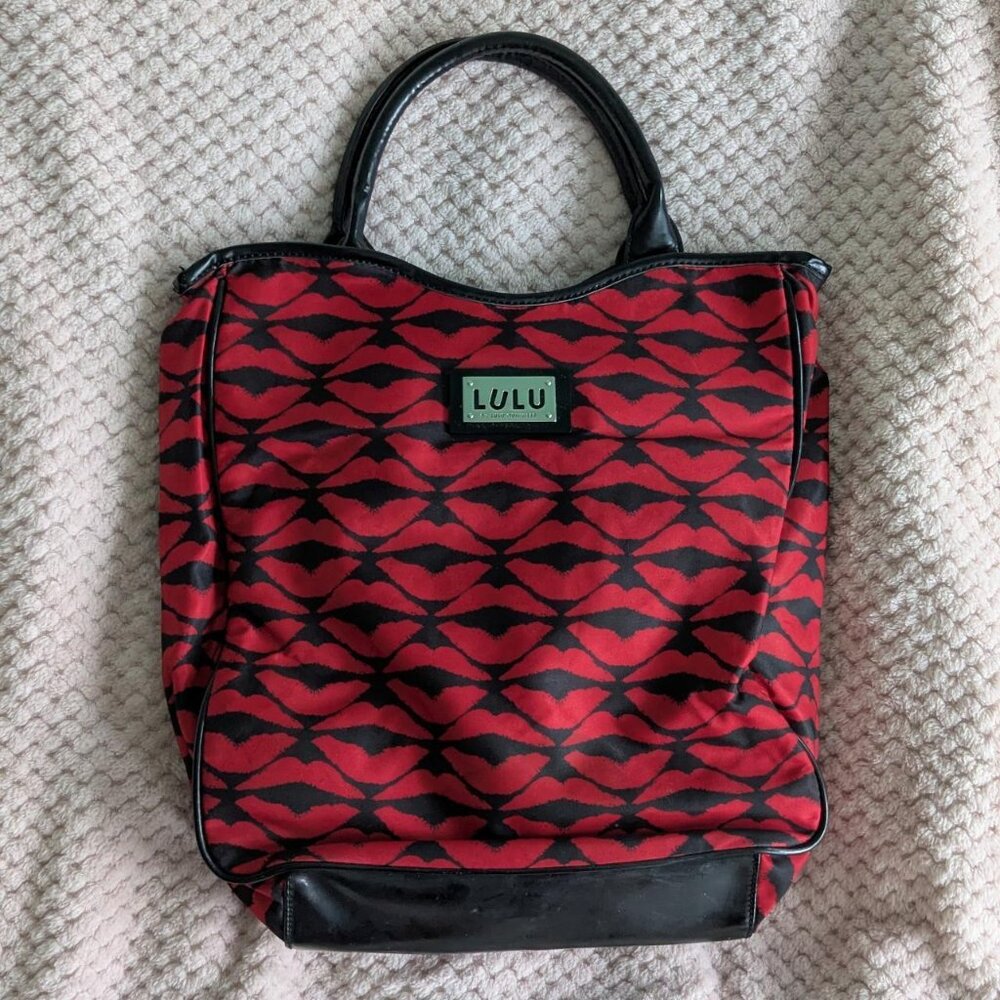 Lipstick LULU GUINNESS tote bag